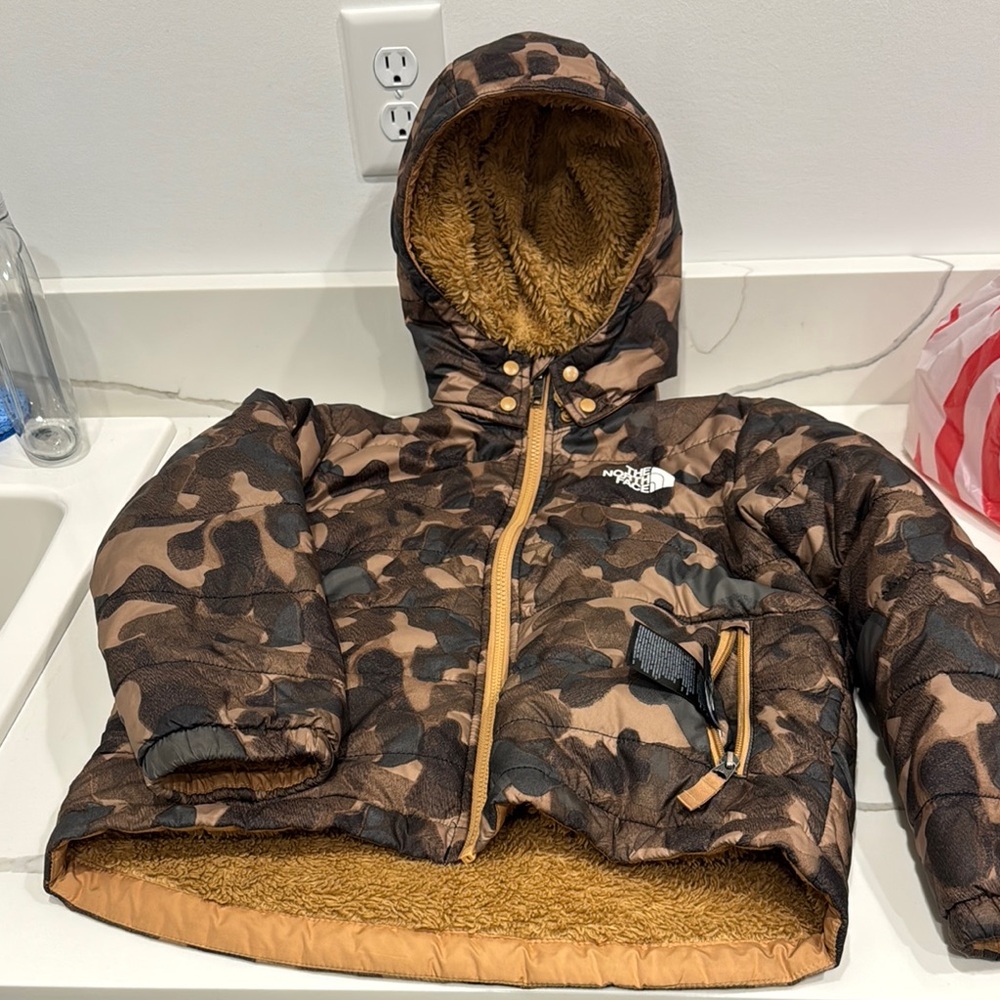 The North Face Camouflage Puffer Jacket